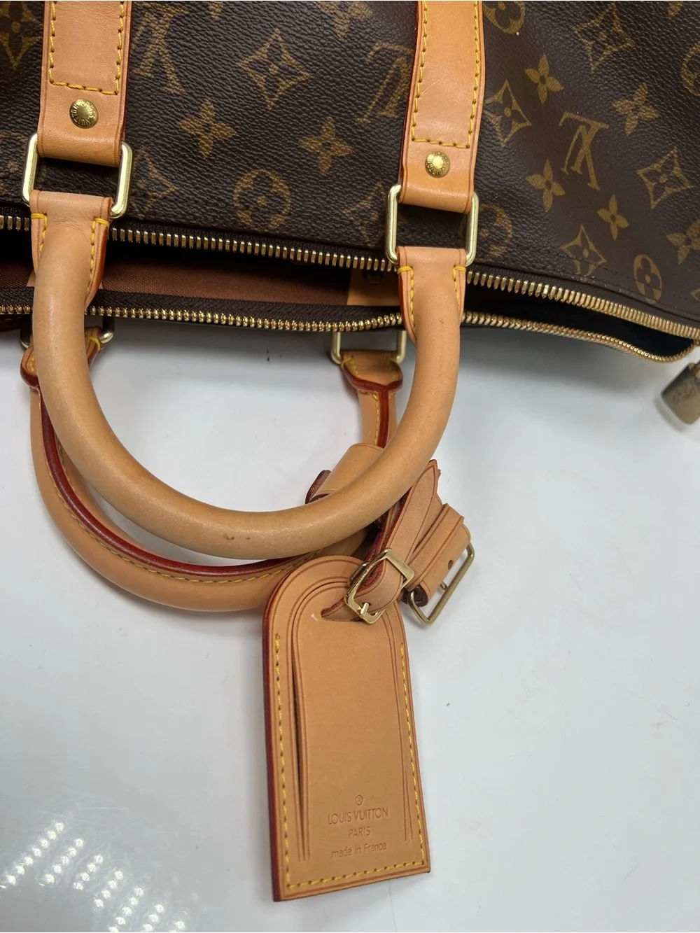 Auth Louis Vuitton Monogram Keepall 45 M41428 Boston Bag